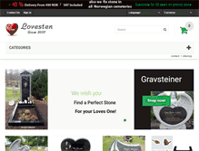 Tablet Screenshot of gravsteinoslo.com